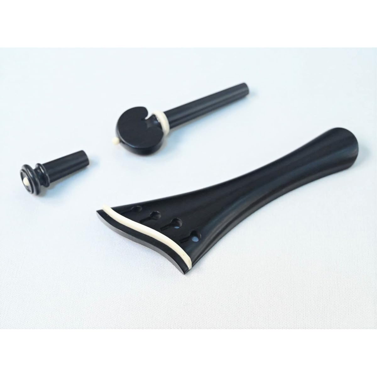 ARTIGIANO&VIOLIN violin fitting ebony (French style, harp type tailpiece)