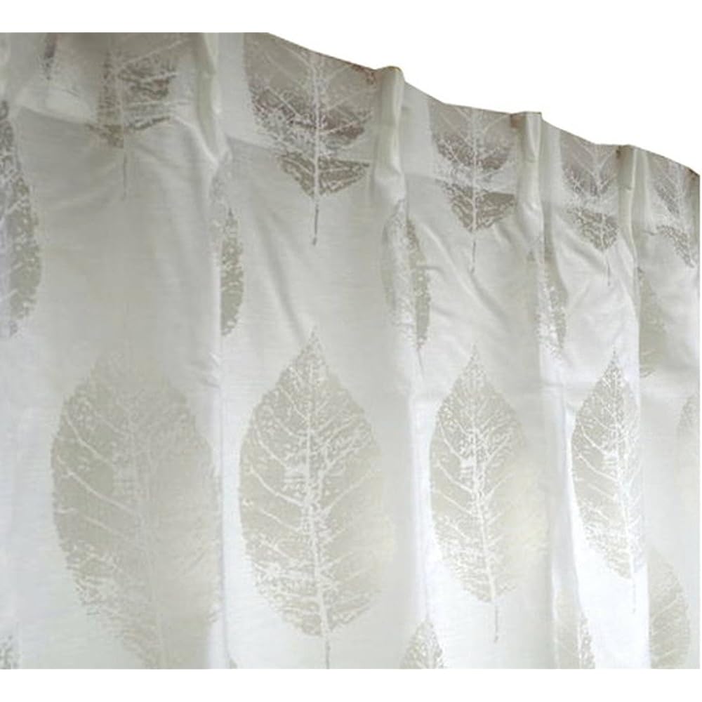 Arie Opal Processed Lace Curtain Angler 150 x 223cm White