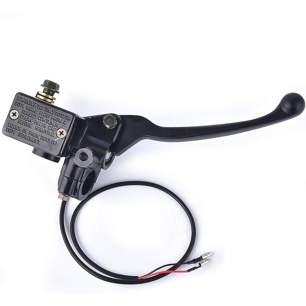 Right Hand Hydraulic Brake Master Cylinder Brake Lever for 50cc 70cc 90cc 110cc 125cc 150cc 200cc 250cc Taotao Kazuma Eton Baja SSR ATV Dirt Bike