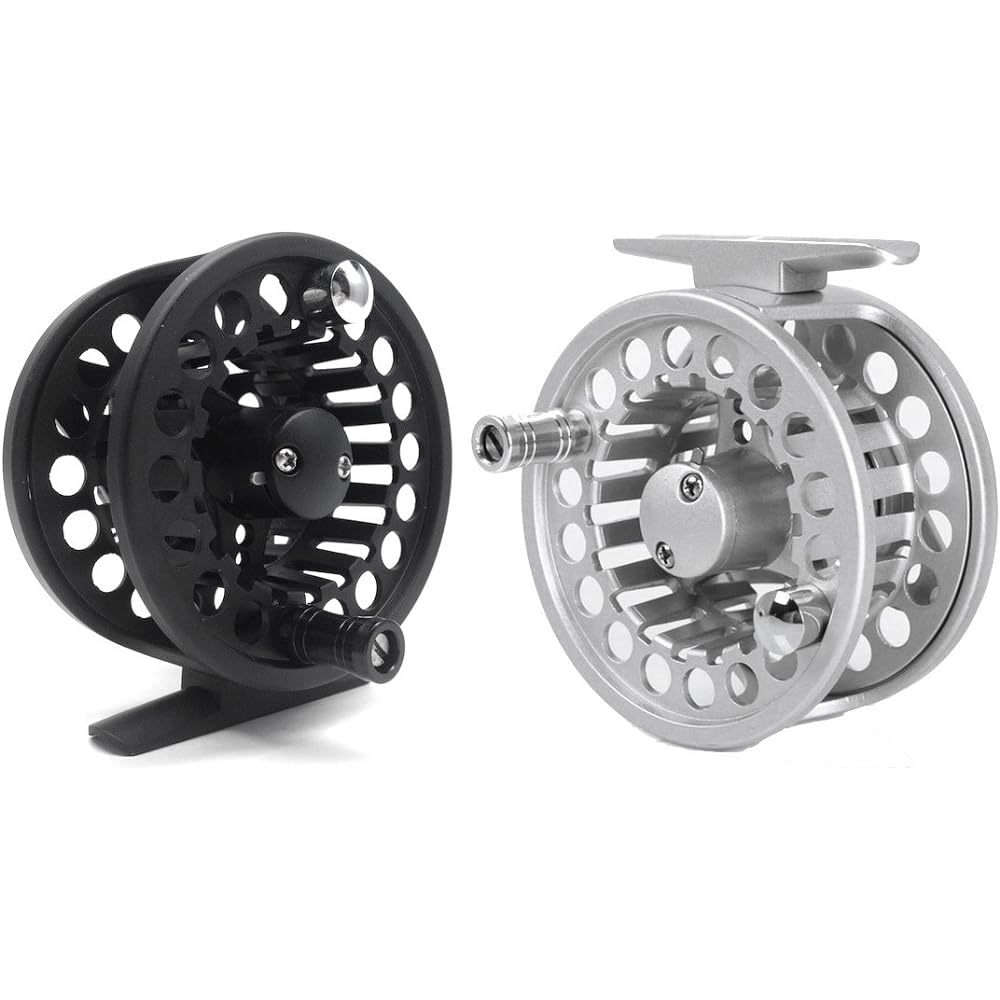 Umineko UM-01ALC Fly Reel Large Arbor Aluminum Alloy Beginner Beginner Managed Fishing Spot Model Trout One Touch Spool Change System