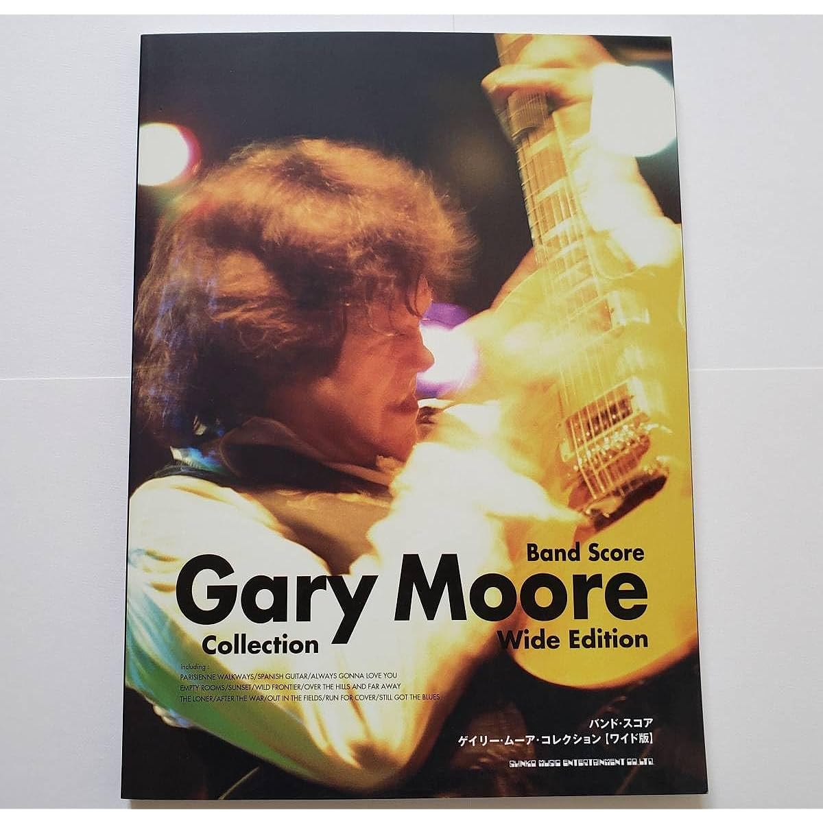GARY MOORE COLLECTION 12 songs Gary Moore Collection Wide Edition BAND SCORE Sheet music Band score Guitar Bass Tab score TAB score