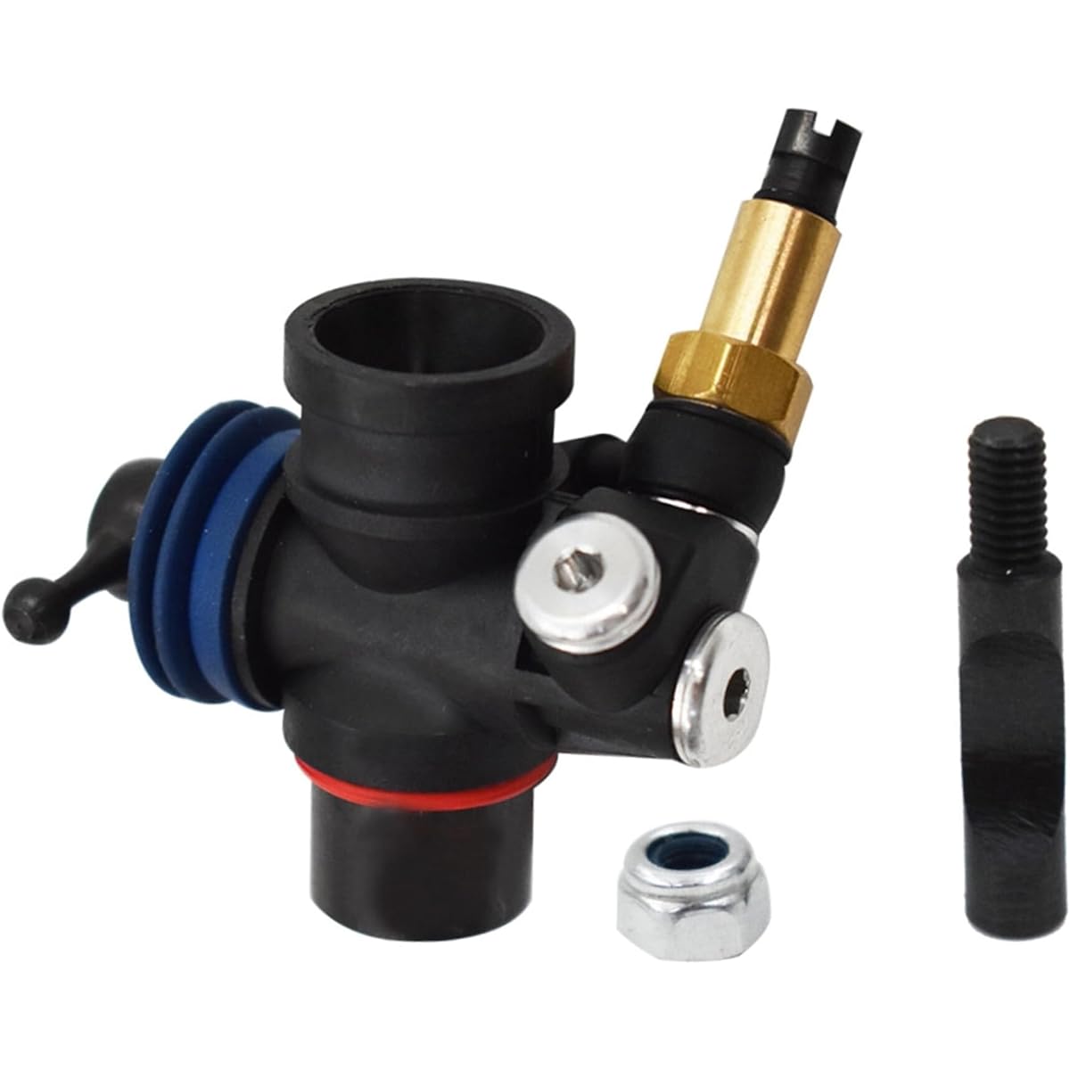 Silscvtt Motorcycle 3.3 & 2.5 & 2.5R Engine Carburetor Replacement for Traxxas 2.5 3.3 Engine T-maxx Revo Jato Rustler Slayer Carb