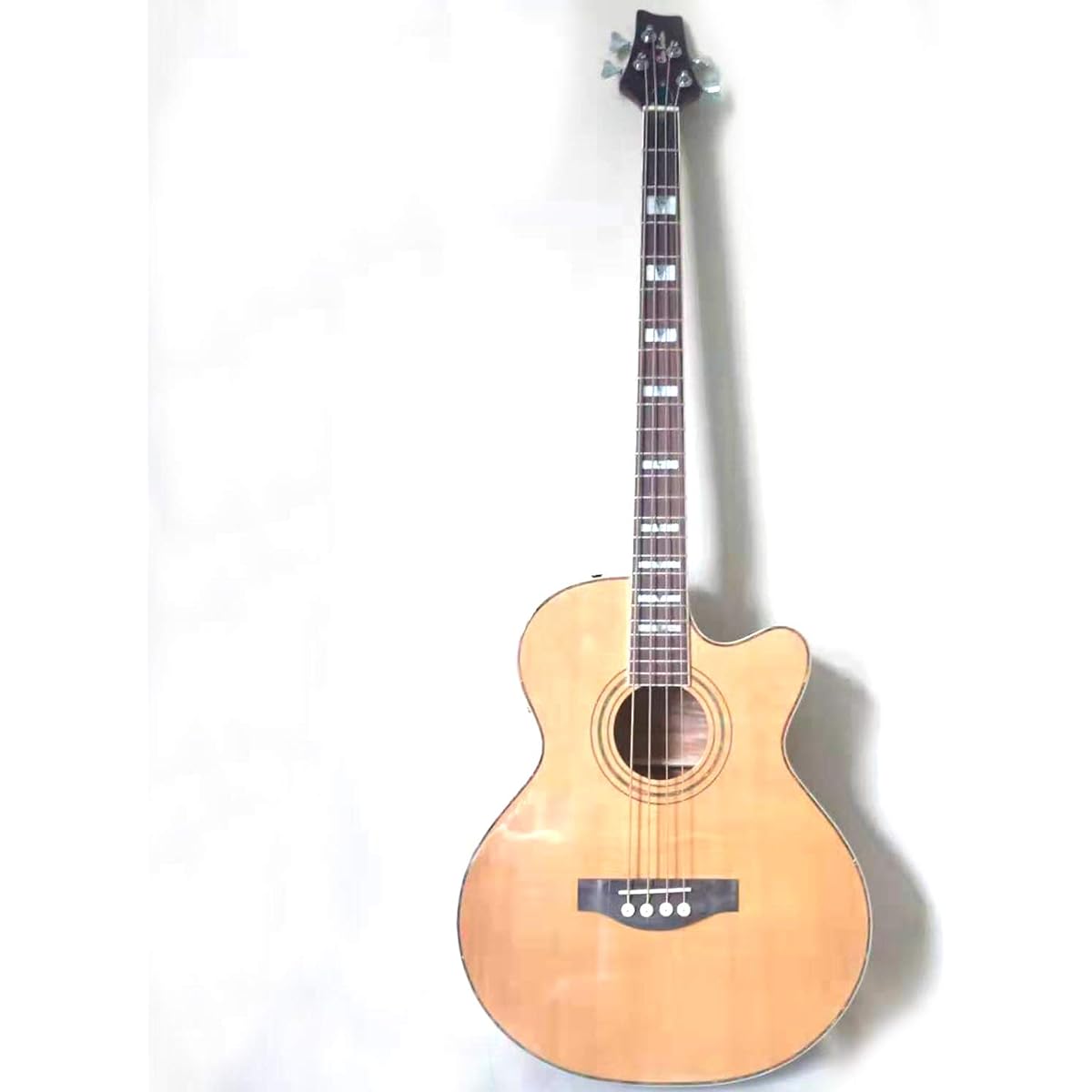 MUSOO New Brand Acoustic Bass Natural with EQ