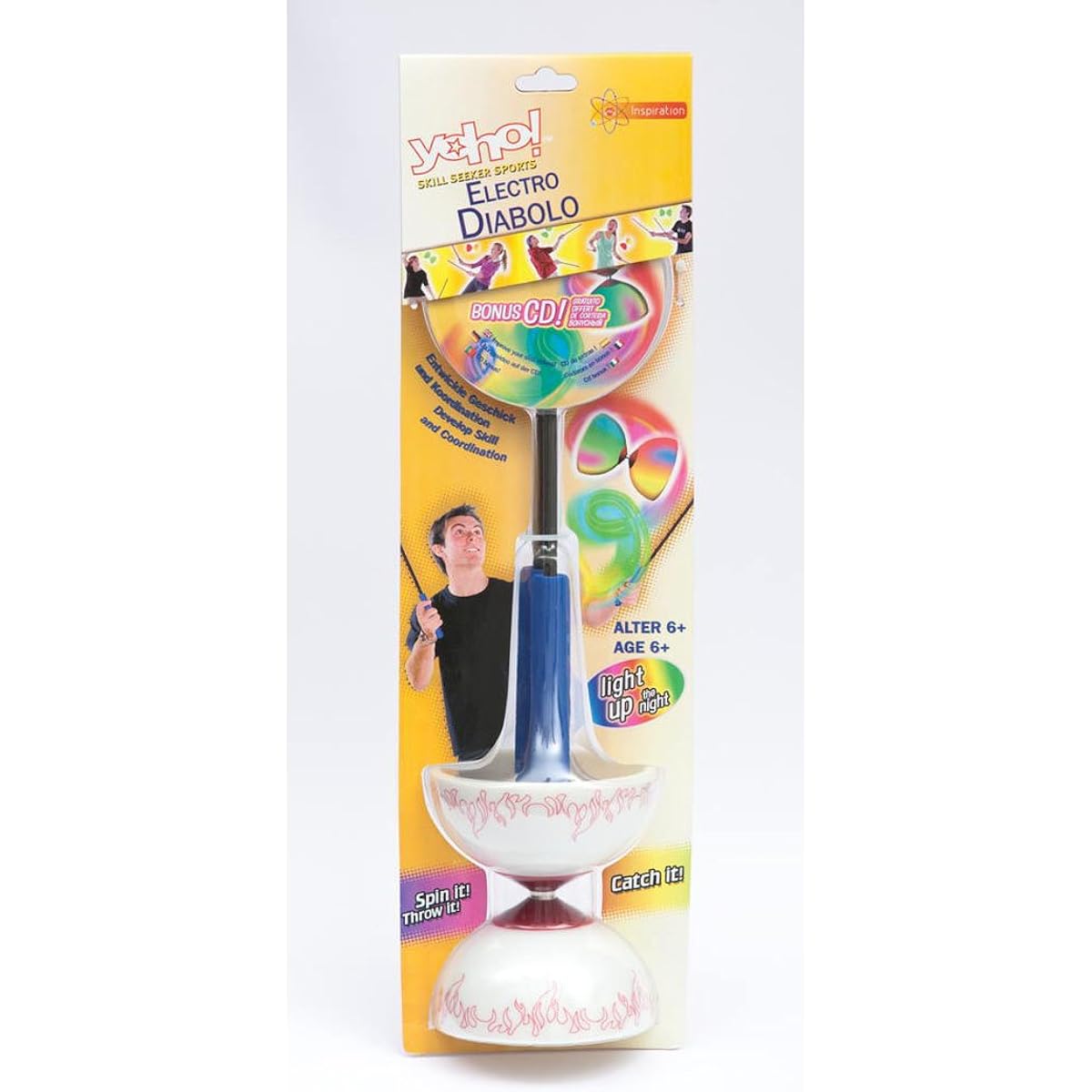 Diabolo LED avec Baguettes et ficelle [Parallel input products]