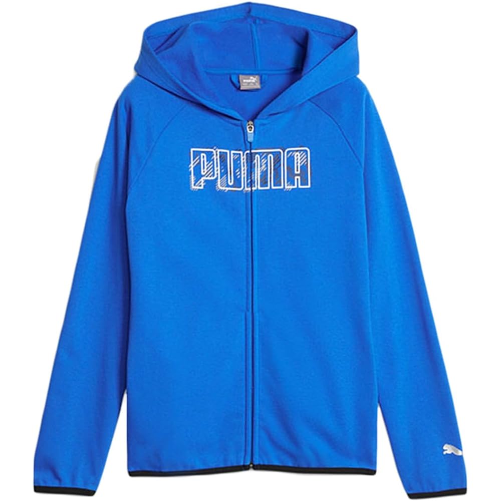 [PUMA] Fleece Sweatshirt Parka Sweatshirt Absorbent Quick Drying ACTIVE SPORTS Hooded Jacket TR 678545 Boys