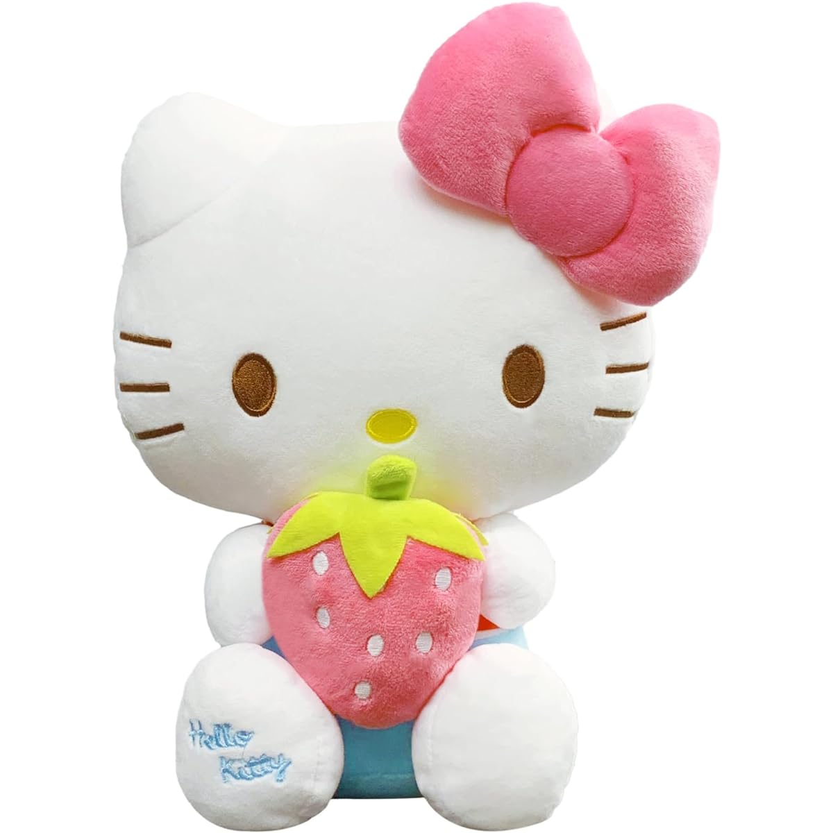 Hello Kitty Plush Toy Cute Cat Pillow Stuffed Animal Soft Doll Toy Girl's Birthday Gift (Pink)