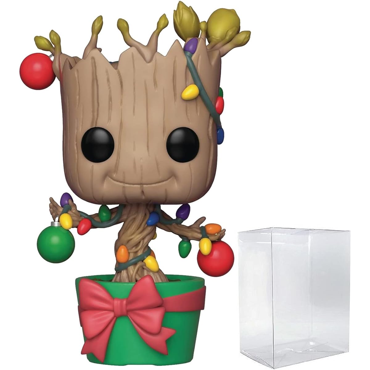 Funko POP! Vinyl Figure (Includes Compatible Pop Box Protector Case) Marvel Holiday Dance Groot