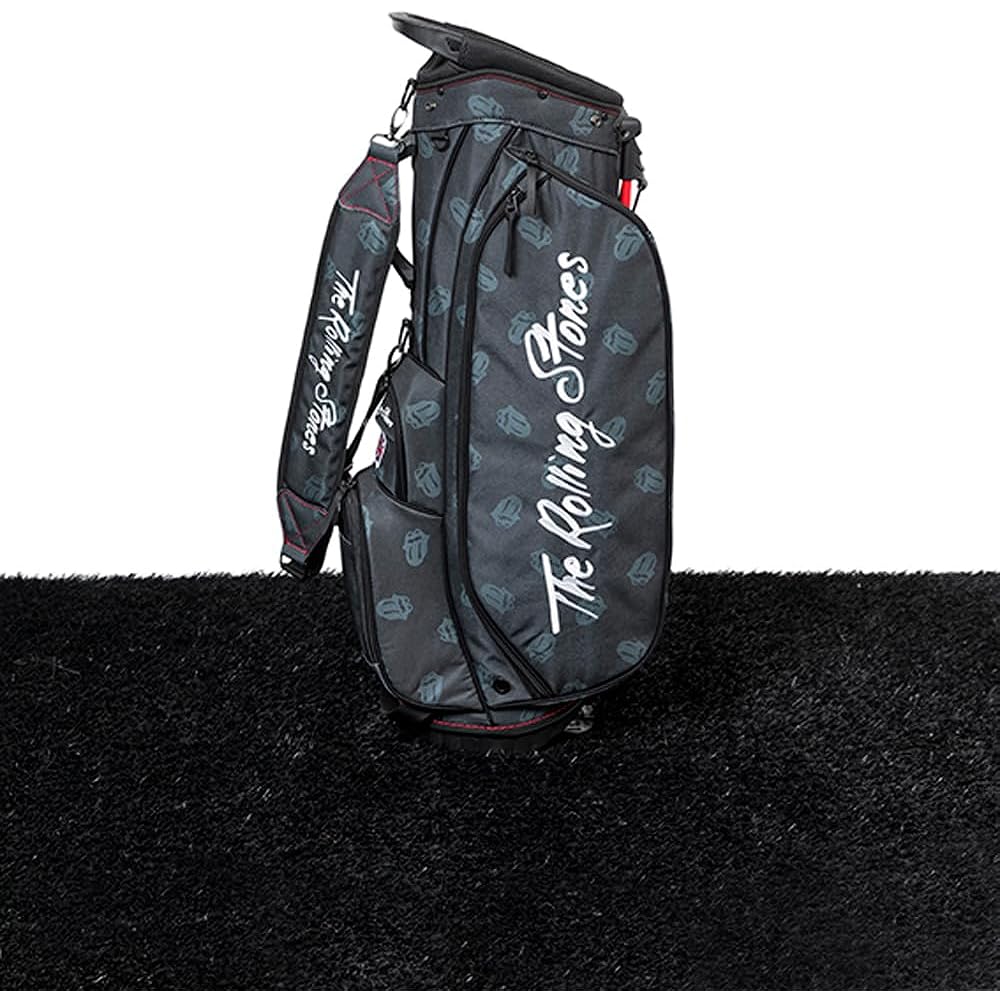 The Rolling Stones Official Tongue Patterned Stand Golf Bag Rolling Stones/Official/Stand/Allover pattern/Limited 9 inch/47 inch compatible