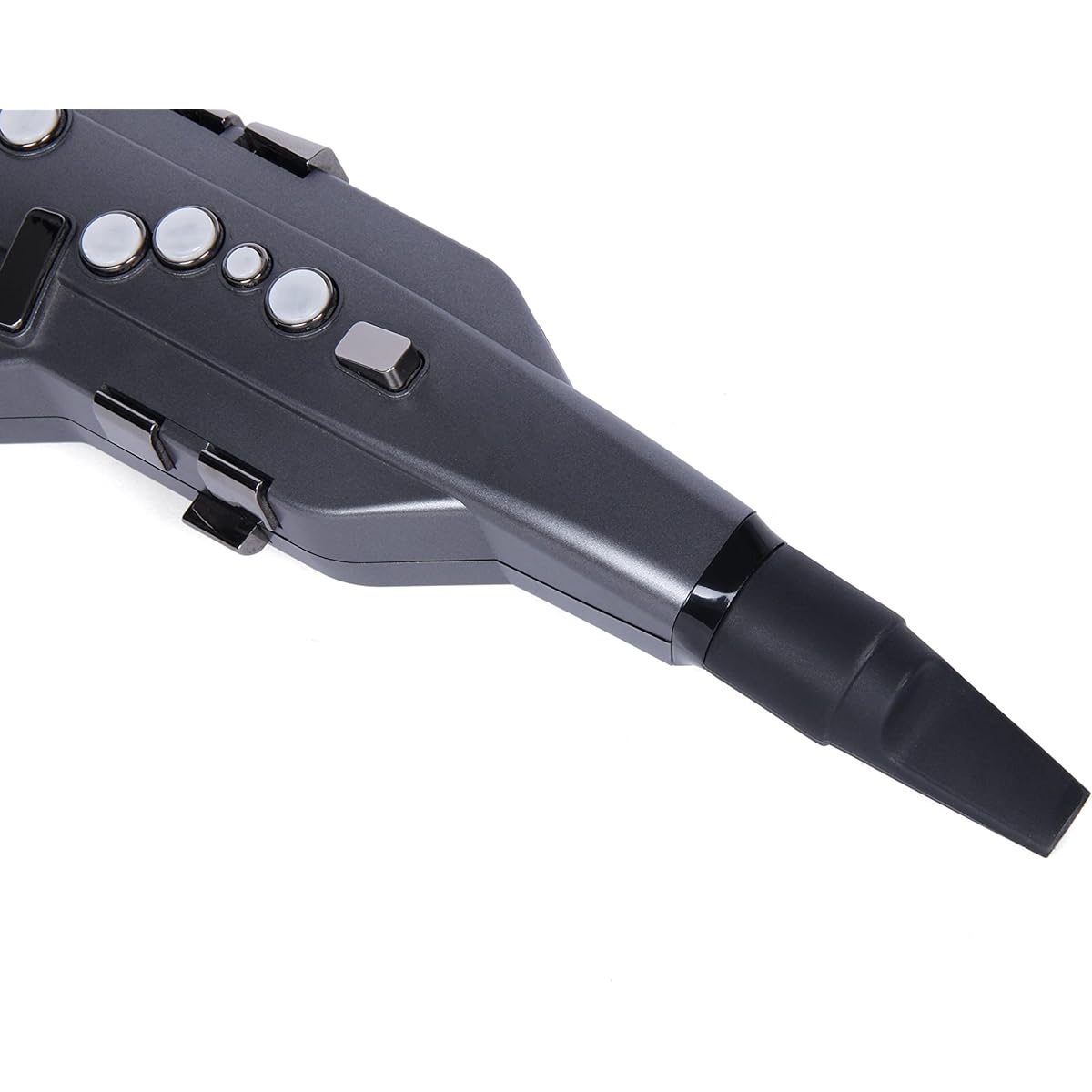 GEEK EWI Aerophone Replacement Mouthpiece | Soft Touch | Silica Gel | For Roland AE-01 AE-05 AE-20 AE-30 (Black)
