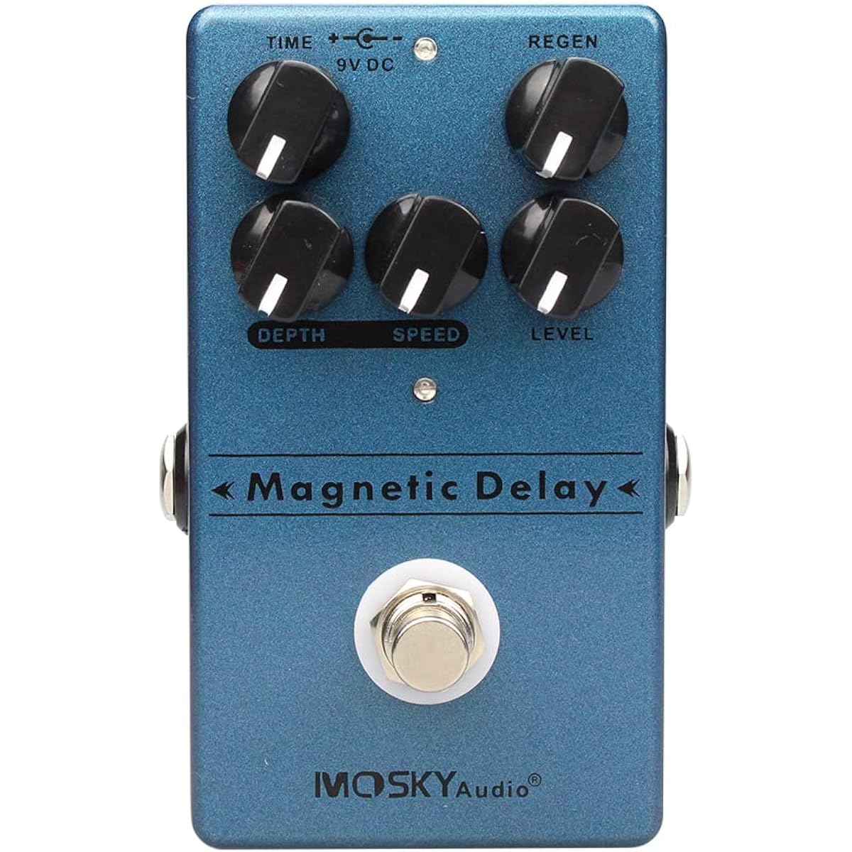 Moskyaudio YMUZE Delay Echo Guitar Effect Mini Guitar Parts Pedal Effector True Bypass (Magnetic Delay)