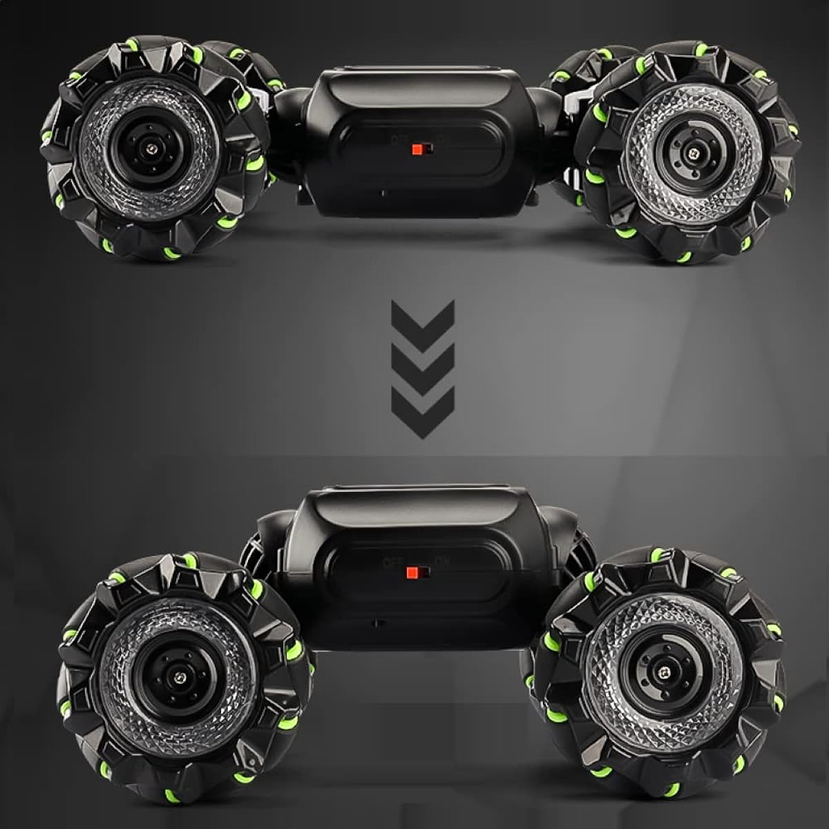 Asou 2.4GHz Remote Control Car RC Stunt Car Gesture Induction Twist Car Stunt RC Crawler 4WD RC Car Birthday Gift for Boys/Girls