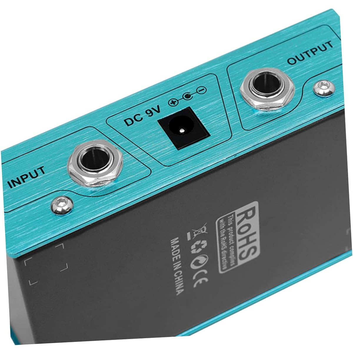 VICASKY 4pcs Guitar Single Effector Guitar Delay Pedal Stereo Digital Delay Bass Guitar Effector Guitar Effect Pedal Metal Distortion Pedal Electric Guitar Model