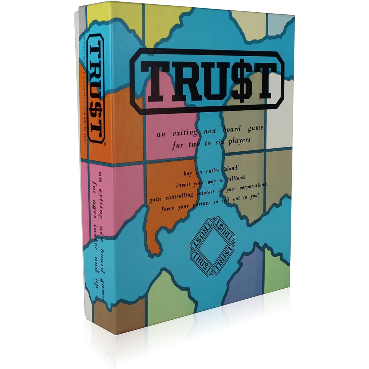 TRU$T Family Board Game | A Unique Blend of Luck and Skill | For 2-6 Players | Ages 8+