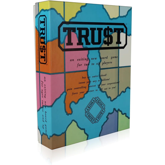 TRU$T Family Board Game | A Unique Blend of Luck and Skill | For 2-6 Players | Ages 8+
