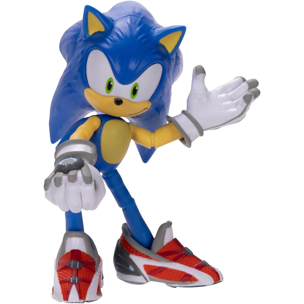 Sonic Prime 5" Sonic Articulated Action Figure Perfect for any fan! Collect them all with Mr. Dr. Eggman Tails Nine and Thornrose