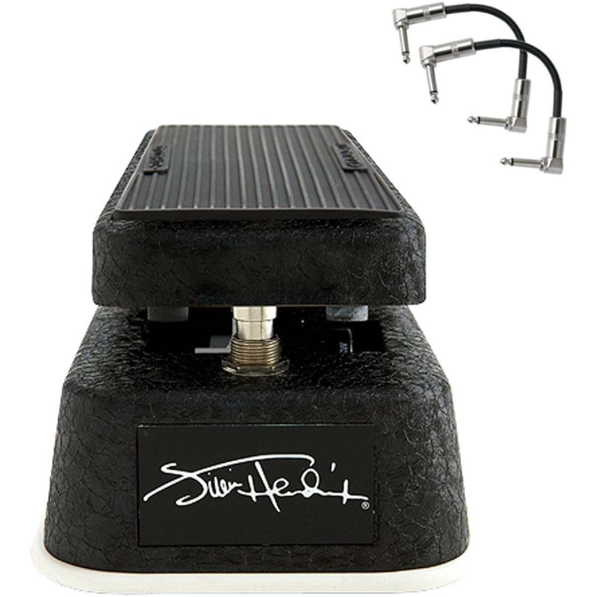 DUNLOP JH1D Hendrix WAH Pedal with 2 patch cables