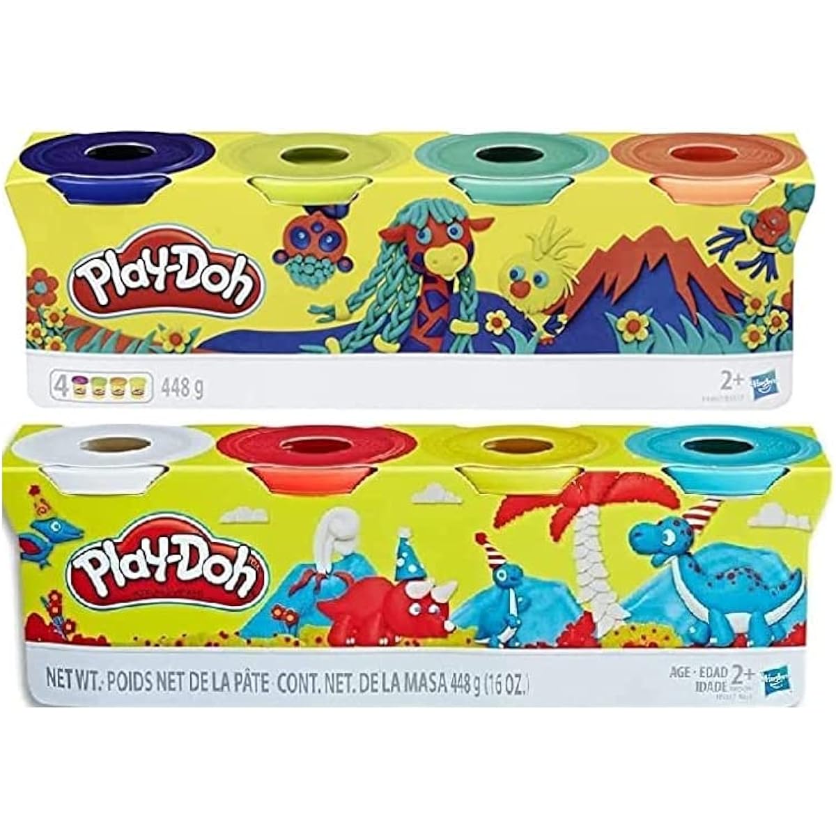 Play-Doh Bulk 8-Pack Non-Toxic Modeling Compound (8 4oz Cans, 32oz)