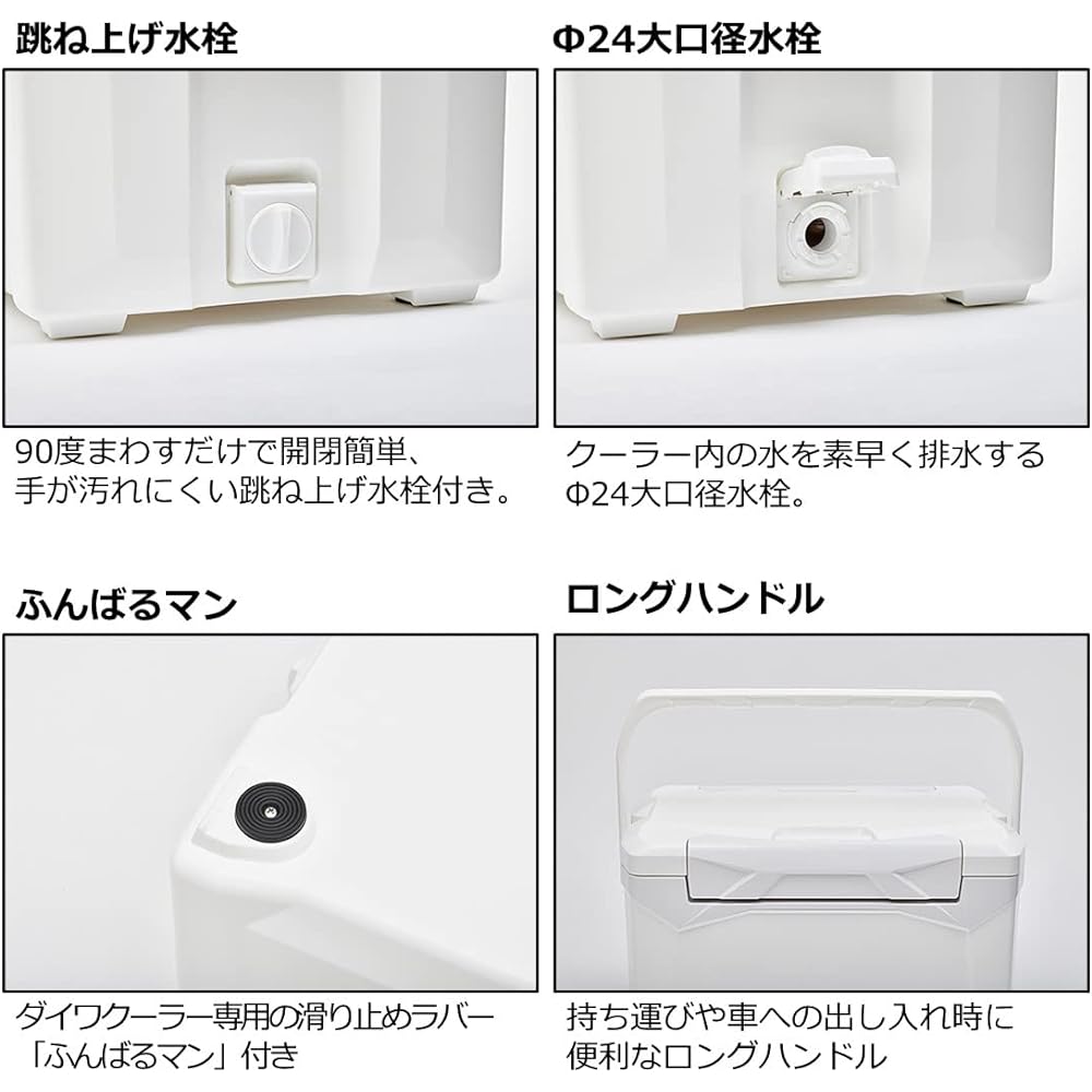 DAIWA Fishing/Outdoor High Insulation Cooler Box Provisor REX 16/22/28 Liters Various