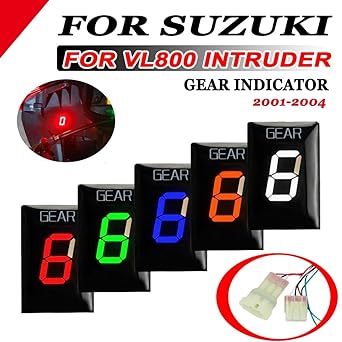 Digital Meter Display 1-6 Gear Indicator Speed Display For Suzuki VL800 Intruder Volusia 2001 2002 2003 2004 Special EFI Motorcycle Accessories Indicator Meter Display