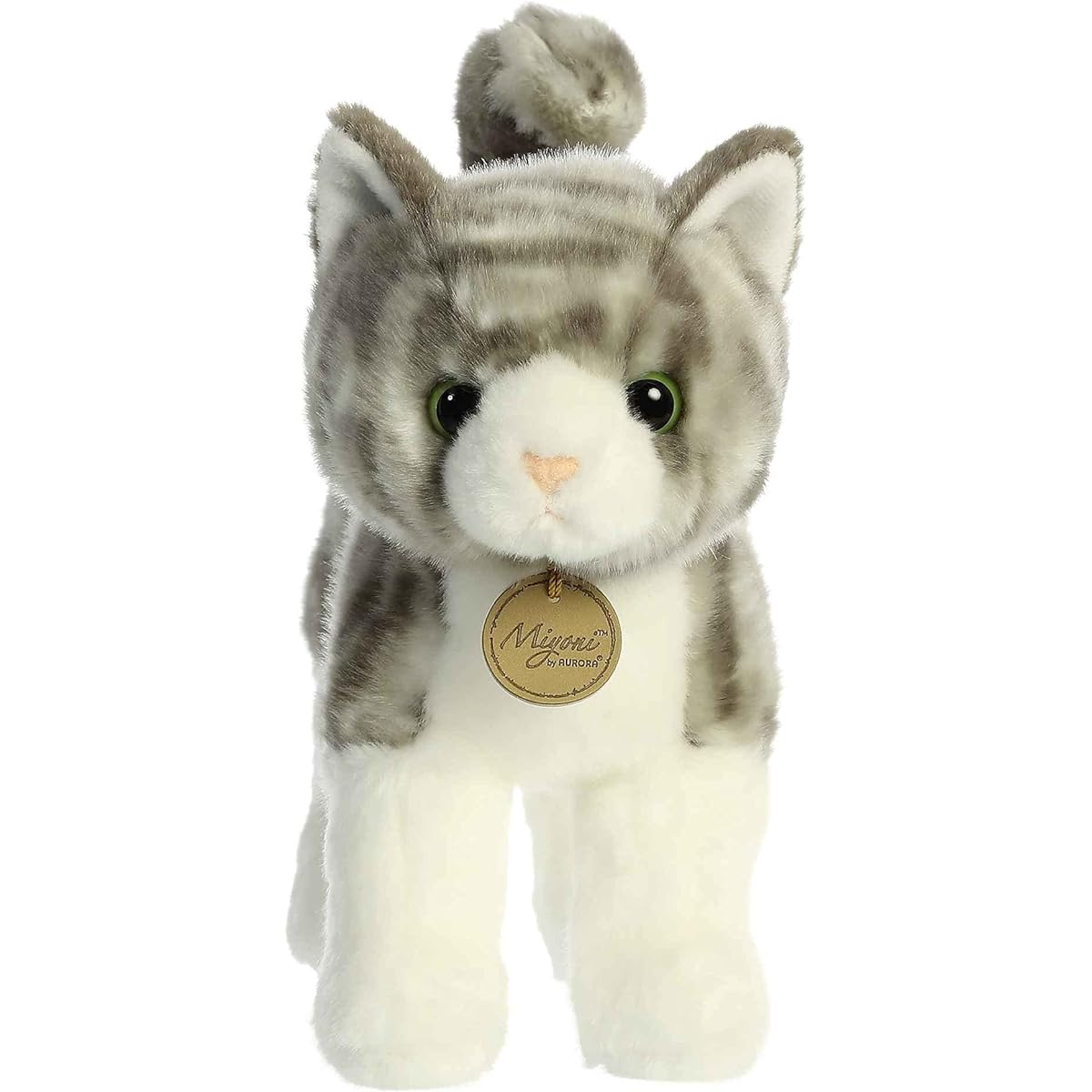 Aurora - Miyoni - 10 inch Grey Tabby Cat