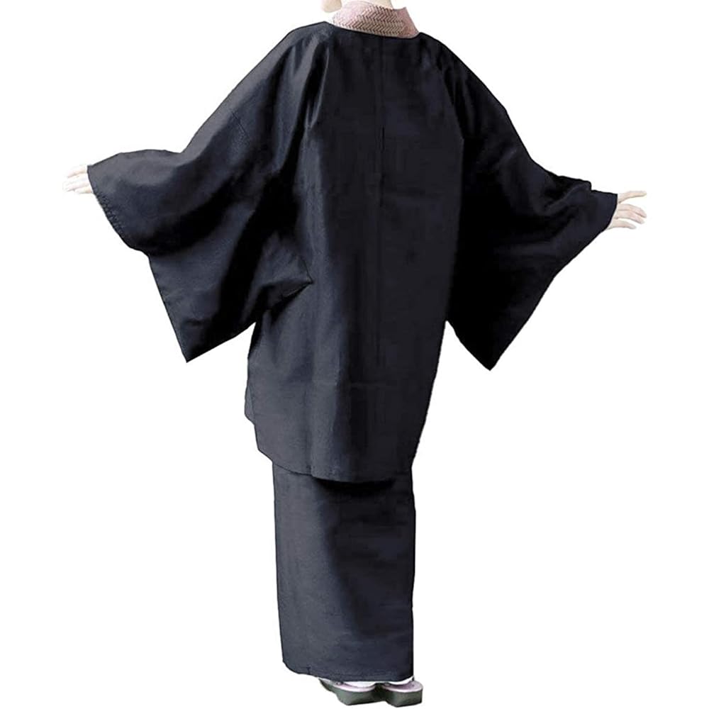 [KYOETSU] Rain Coat, Japanese Kimono, Raincoat, Two-Part Type, Women's