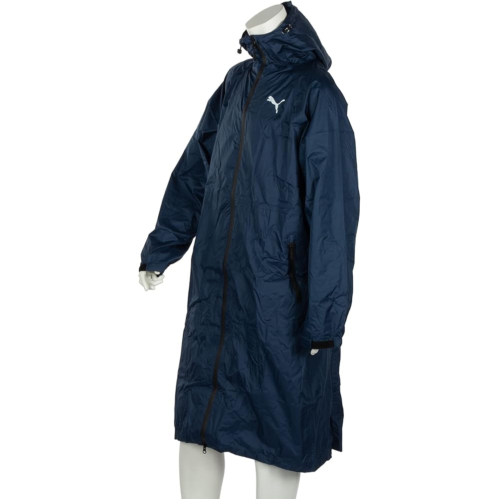 PUMA Raincoat Navy Plain L Unisex Backpack Compatible PBU32RUL