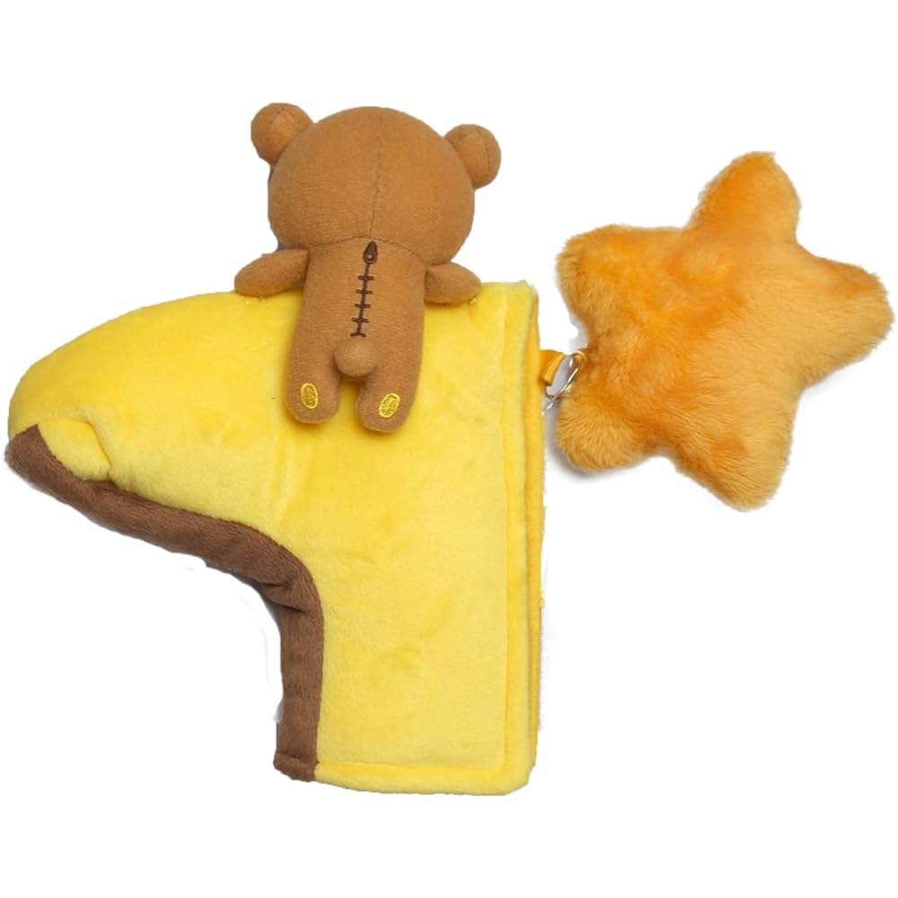 Naito Design Institute Rilakkuma Putter Cover Rilakkuma H-162 Yellow (640)