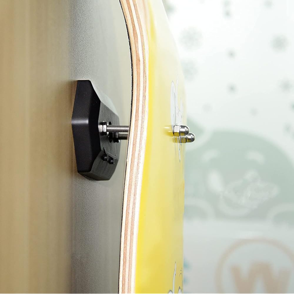 Hikeen Skateboard Wall Mount Skateboard Hanger Skateboard Wall Mount for Skateboards Skateboard Storage Rack Skateboard Deck Display & Storage