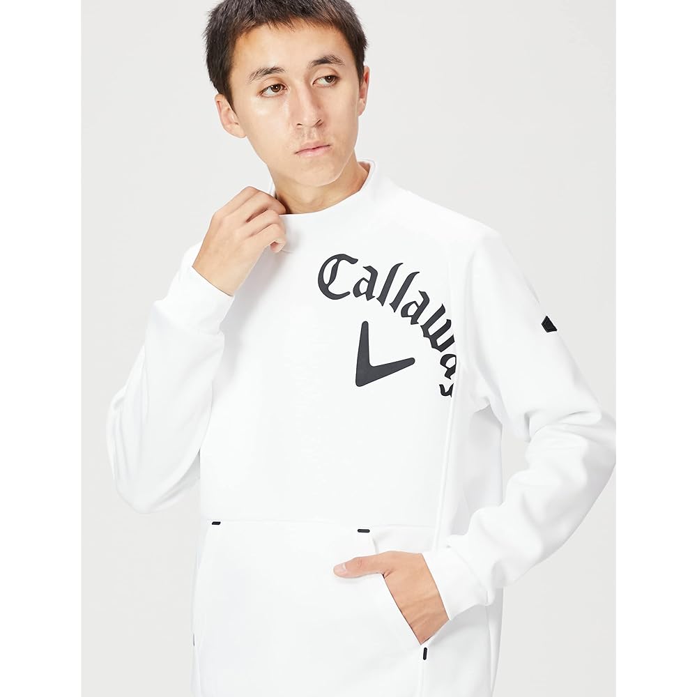 [Callaway] Men's Mock Neck Sweatshirt (Cardboard Knit) / Golf / C22217103