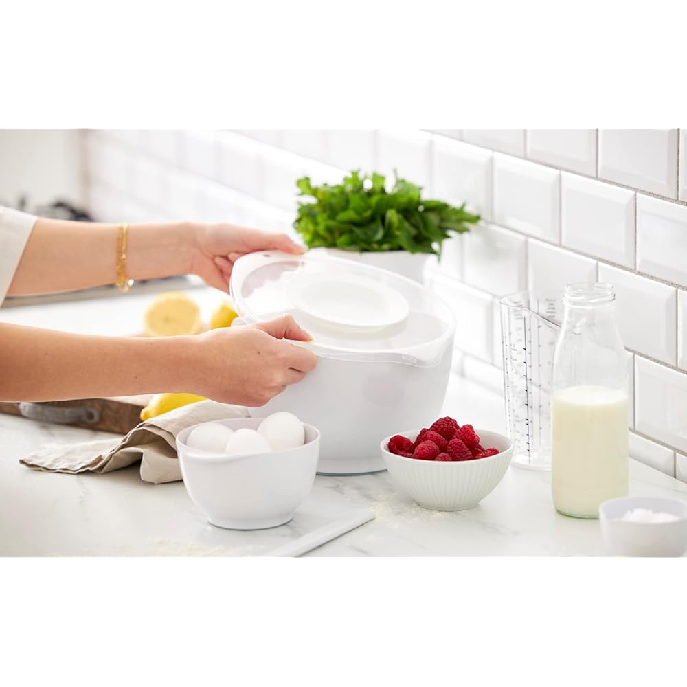 Rosti Bowl Set of 4 3L White Victoria 13595-CN