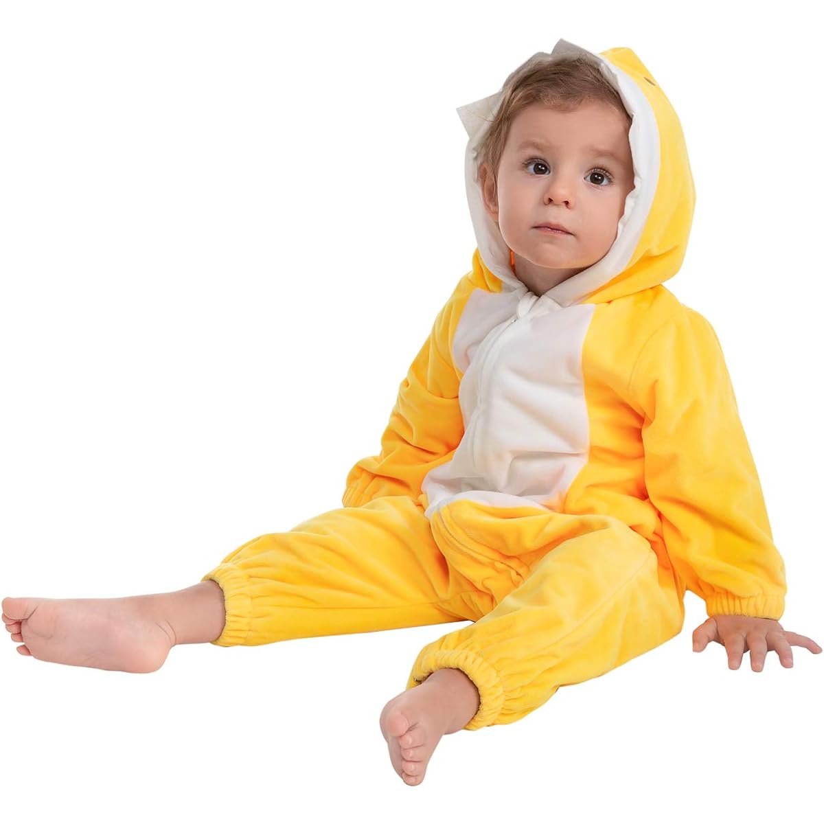 [FUFSAWS] HSCTEK Shark Baby Costumes - Newborn, Infant and Toddler Costumes, Yellow, 12-18 Months