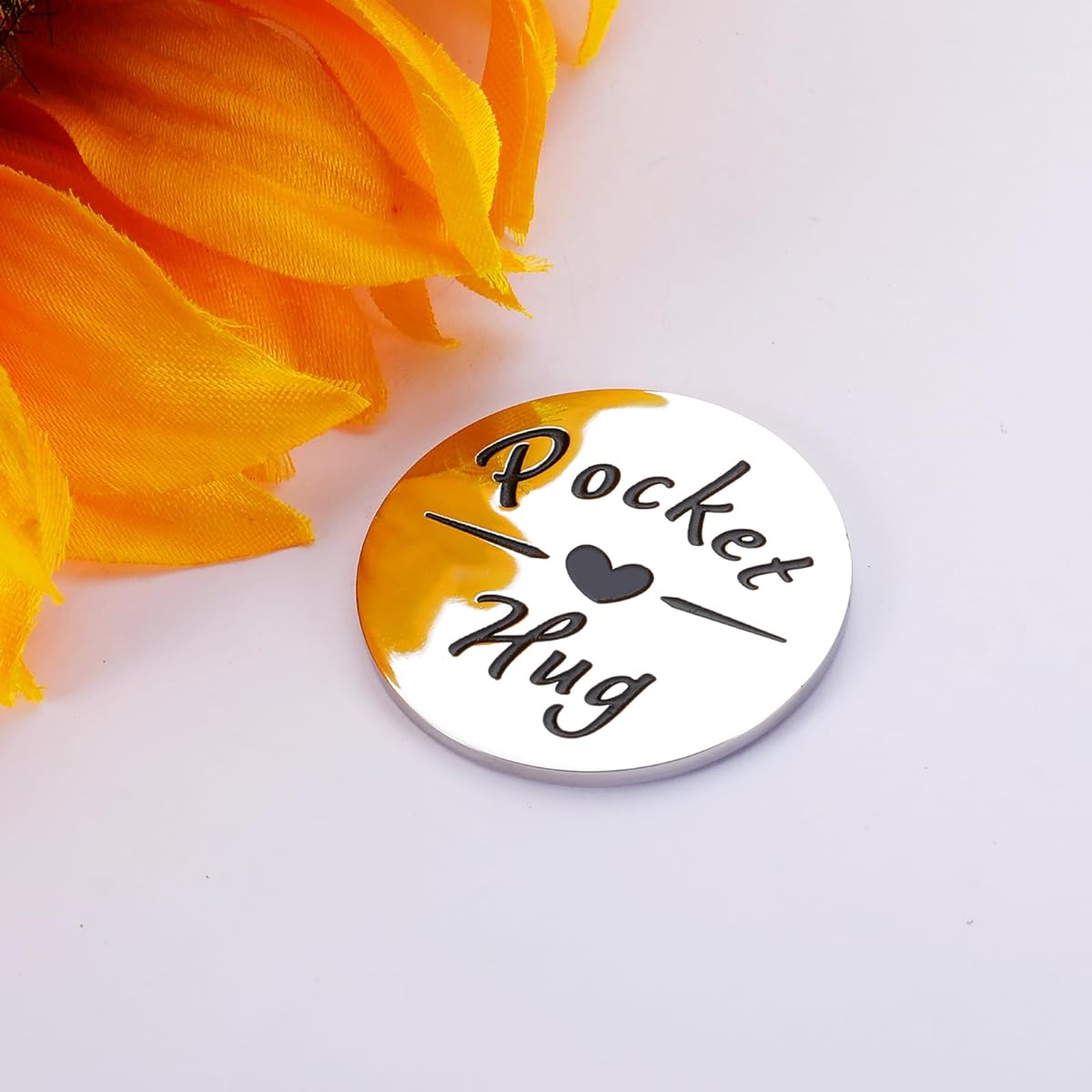 Enbloceclat Get Well Soon Gift Token for Women Men Inspirational Pocket Hug for Cancer Survivors Post Surgery Gift for Women Men Encouragement Birthday Christmas Favor for Friends Family Members