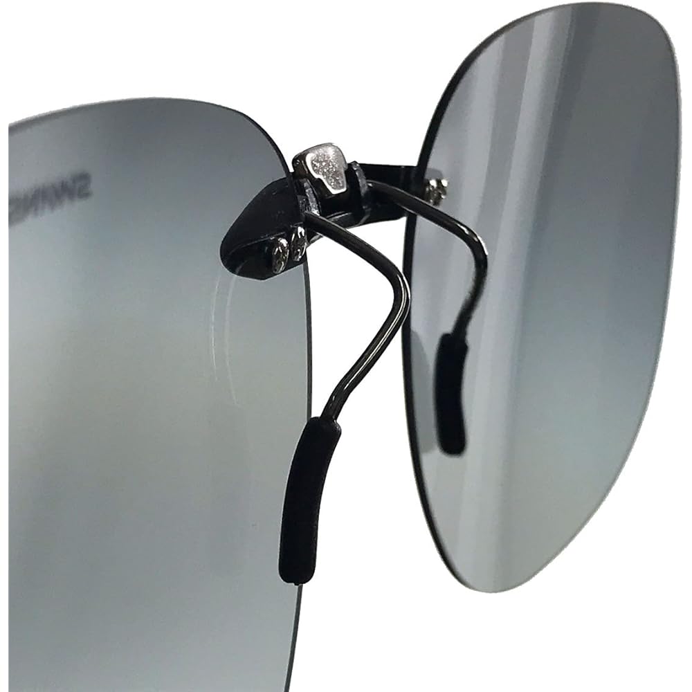 SWANS Made in Japan Polarized Sunglasses SCP Attached to Glasses Clip-on Fixed Type Polarized Lenses Over Glasses