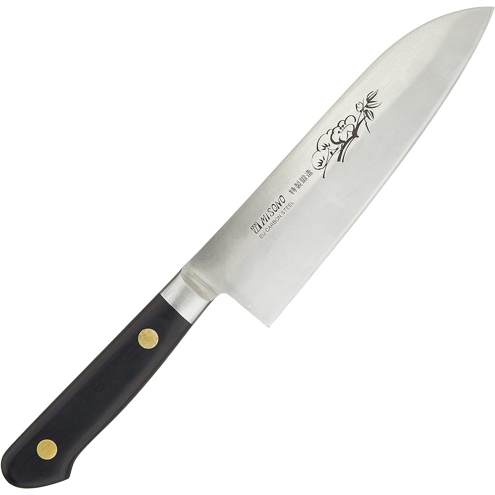 Misono Santoku Knife Silver Glass Suki No.146M 18cm AMSN901