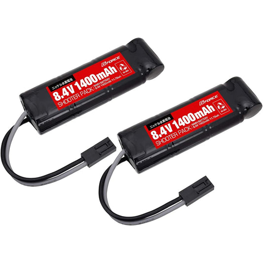 G-FORCE Shooter Pack NiMH 8.4V 1400mAh (2 pieces) GE400