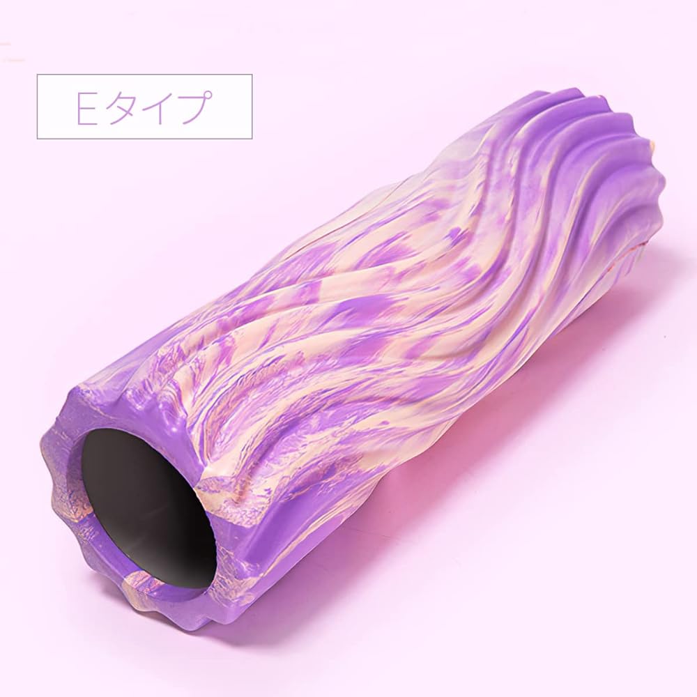 [VeroMan] Foam Roller Fascia Release 45cm Stylish Pattern Stretch Roller ppi-roll1 (E Type)