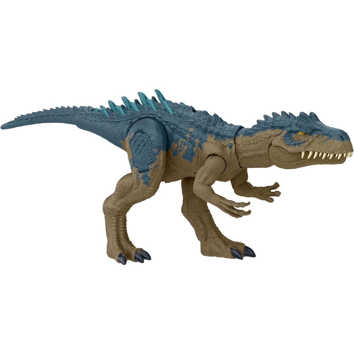 Mattel JURASSIC WORLD Battle Action! Roaring Allosaurus [Dinosaur Toy] [Total length: approx. 44.1cm] [4 years old and up] HRX50