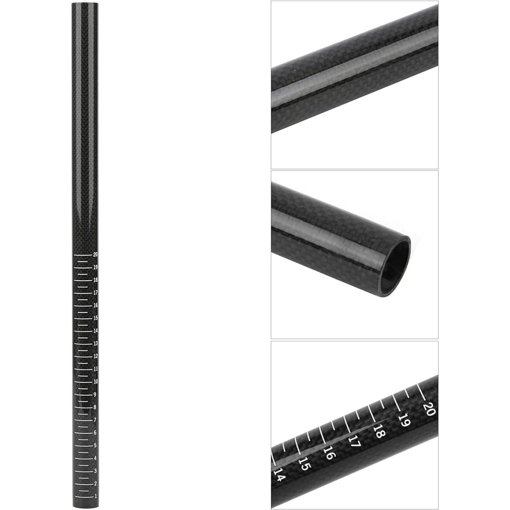 Bicycle Seatpost 15.7 inch Carbon Fiber Bicycle Seatpost 22.2x400mm Bicycle Seatpost Road Mountain Bike Fixed Gear Bicycle Seatpost
