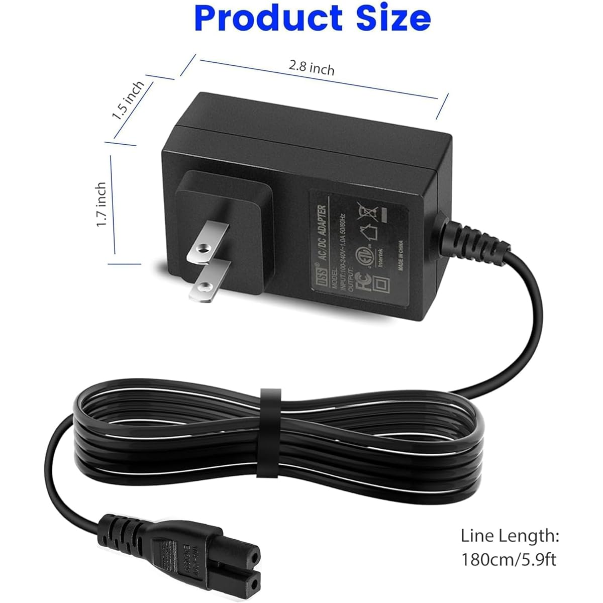 8.4V Charger for Pool Blaster Cordless Pool Vacuum Cleaner Compatible with Pool Blaster 22051EL 23051EL and Catfish Li 20050CL 21051DL 26051SL 22151EL 26050SL Pool Vacuum Power Cord Charger