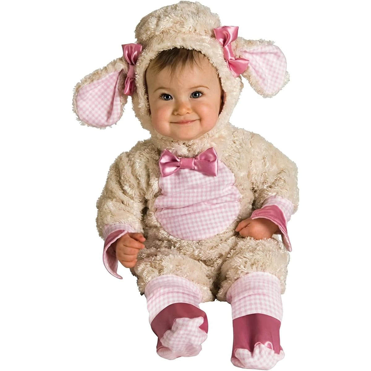 Pink Sheep Baby Halloween Costume Outfit Size: 6-12 Months