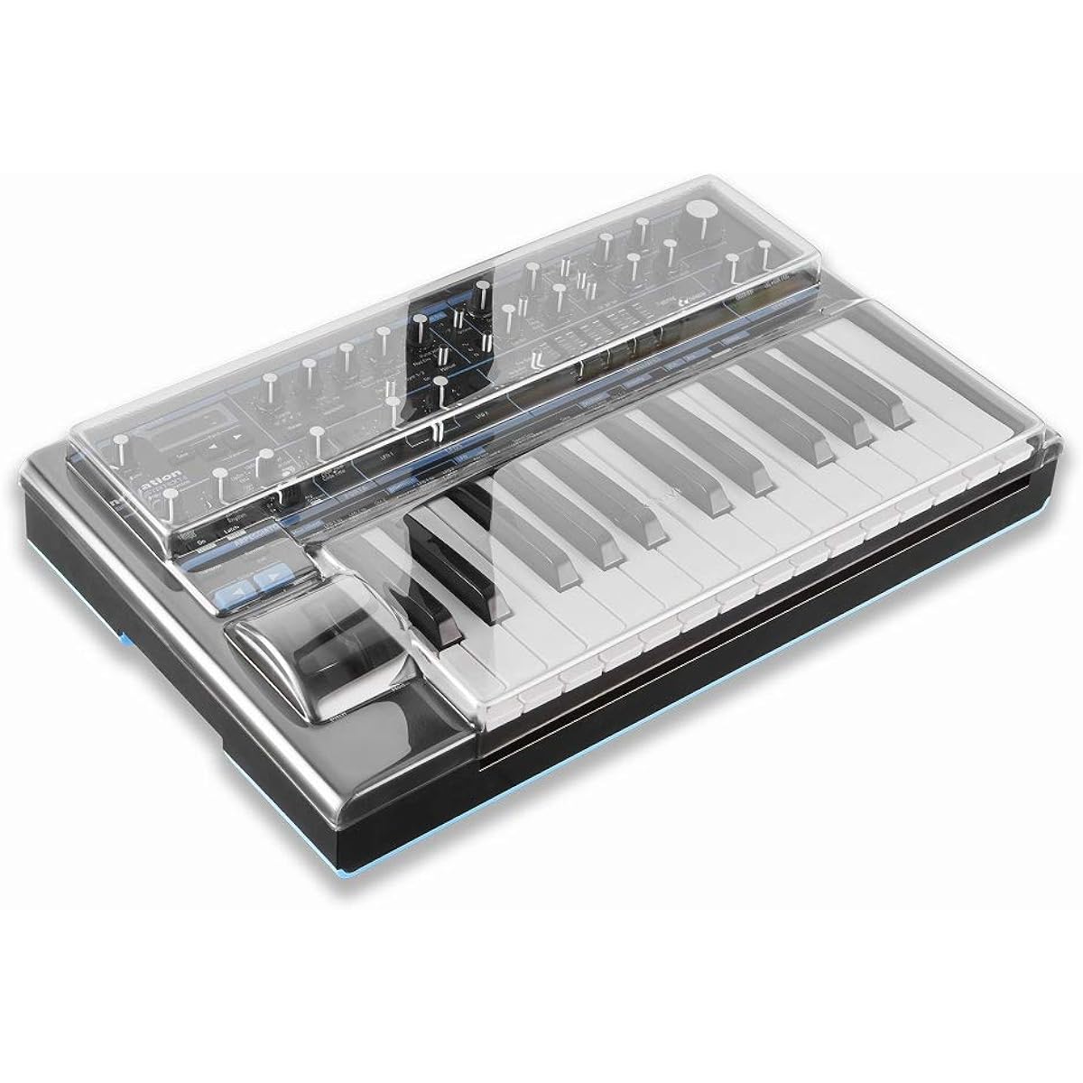 DECKSAVER (Deck Saver) Compatible with Novation Bass Station II Shockproof Cover DS-PC-BASSSTATION2
