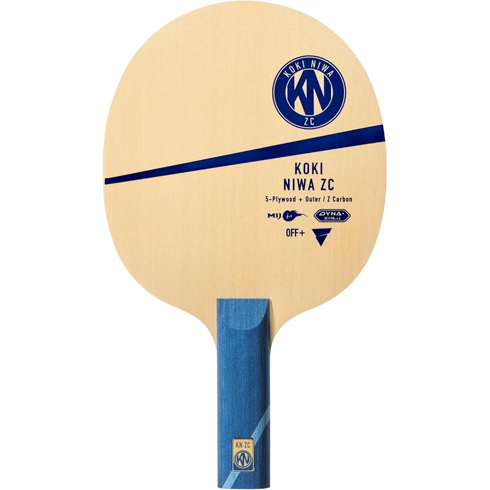 VICTAS Table Tennis Racket Attack Shakehand Racket Koki Niwa ZC Single Item/Rubber Set