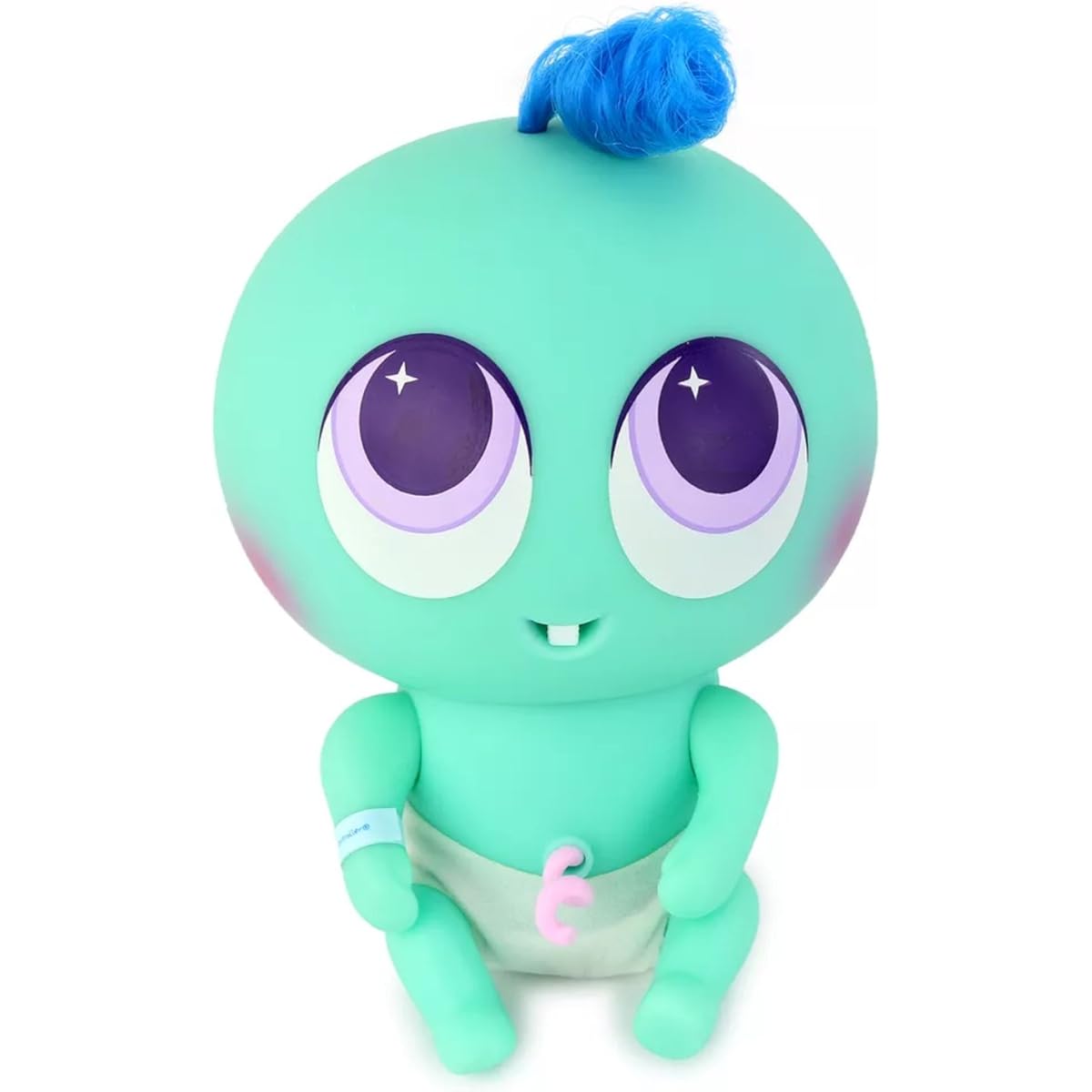 Distroller Ksimerito Nerlie Neonate Doll - Green Sigoto Güats - Spanish Instructions - Free Original Bag and Towel Included