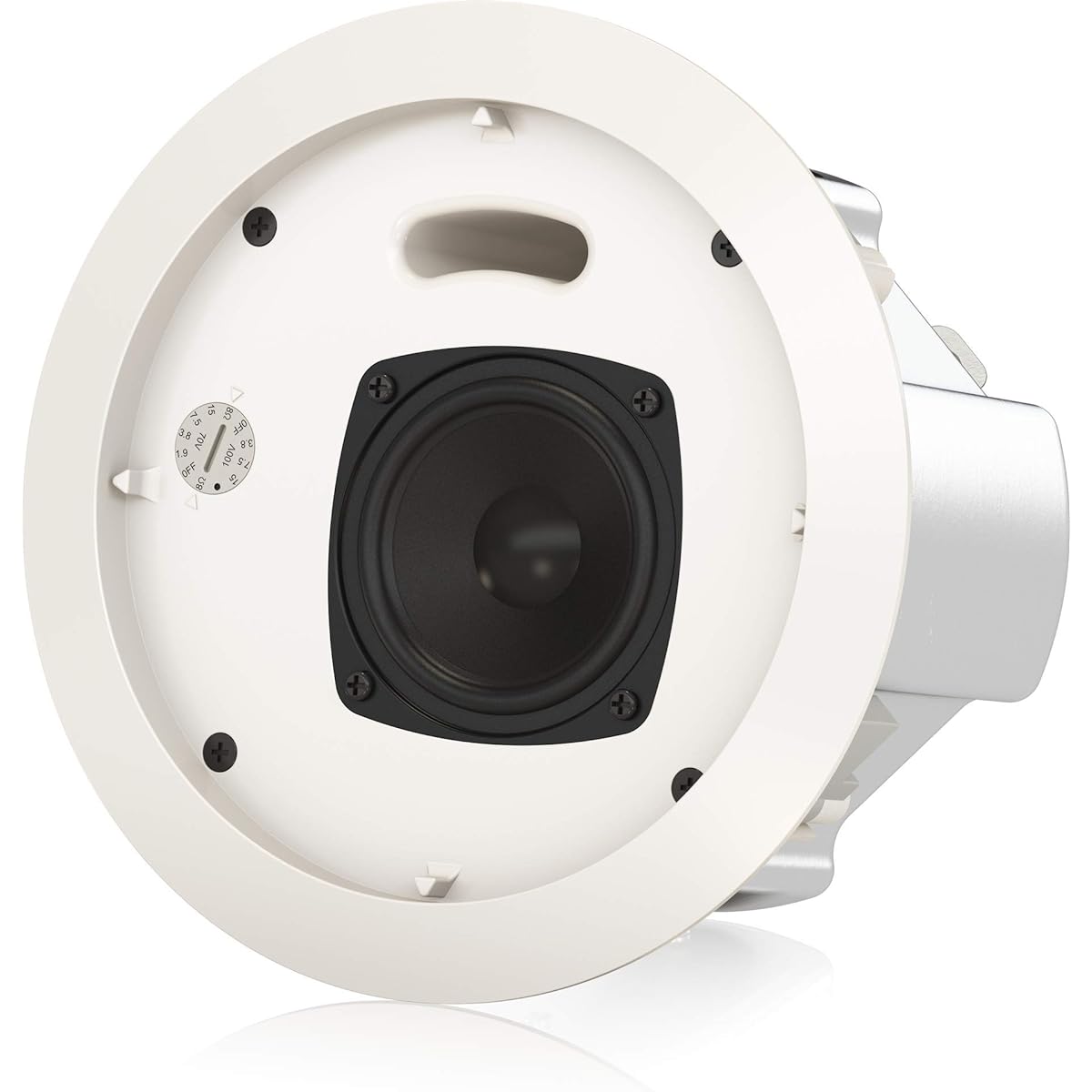 TANNOY Ceiling-mounted full-range speaker, 3-inch (169mm depth), sold as a pair, white, CVS301 [Official Japanese product]