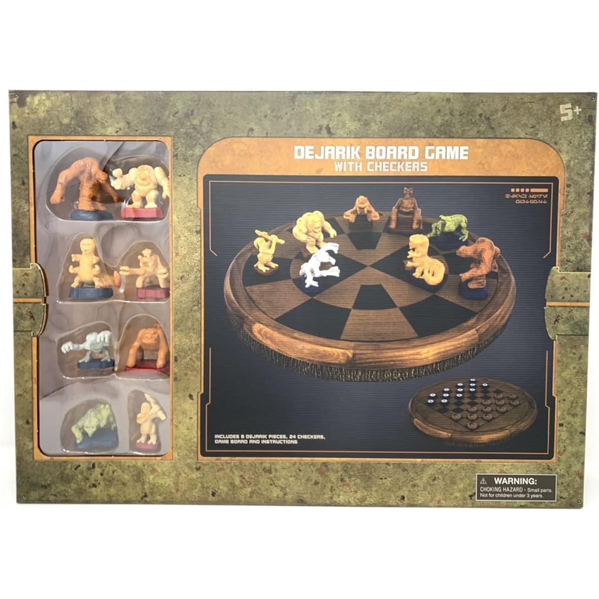 Star Wars Galaxy's Edge Dejarique Board Game with Checkers