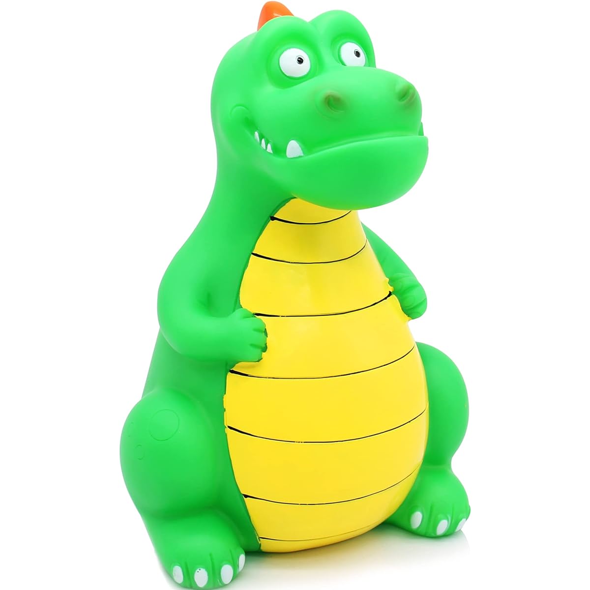 H&W Dragon Piggy Bank (Green) Shatterproof Dinosaur Piggy Bank First Money Box Great for Kids/Boys/Girls/Home Decoration