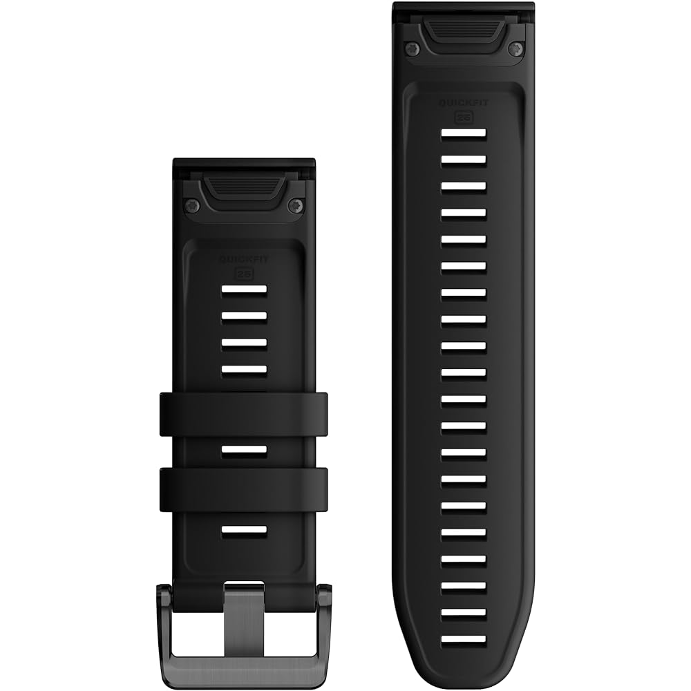 Garmin Fenix7X Pro/epix Pro 51mm Compatible QuickFit Replacement Band 26mm Black [Genuine Japanese Product]