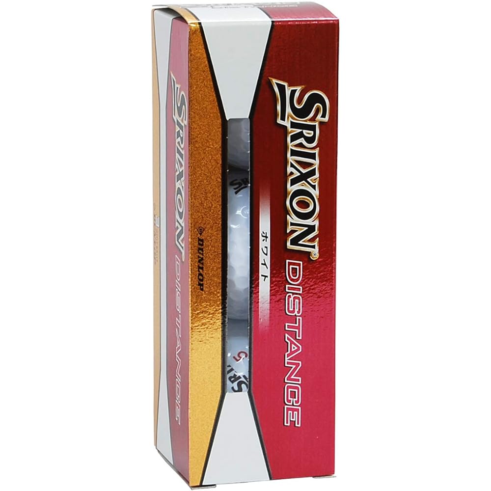 DUNLOP Golf Ball SRIXON DISTANCE 1 dozen (12 pieces)