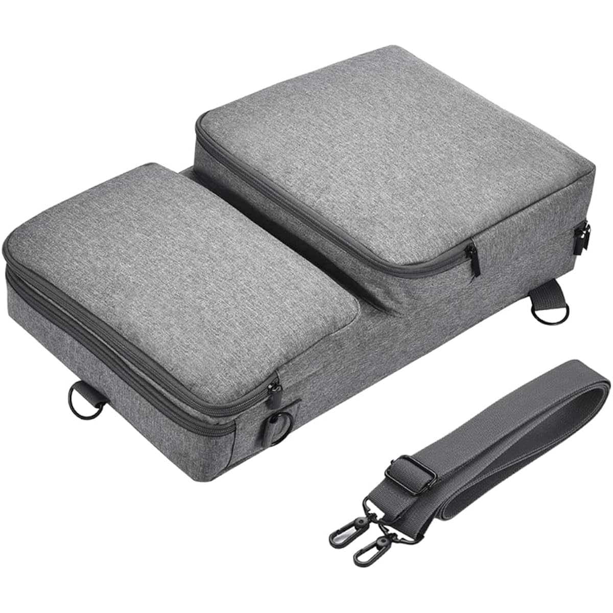 Seracle Carry Case Portable Bag Travel Case Compatible with DDJ-FLX4 / DDJ-400 / DDJ-SB3 Portable Controller and DJ Headphones (Gray)