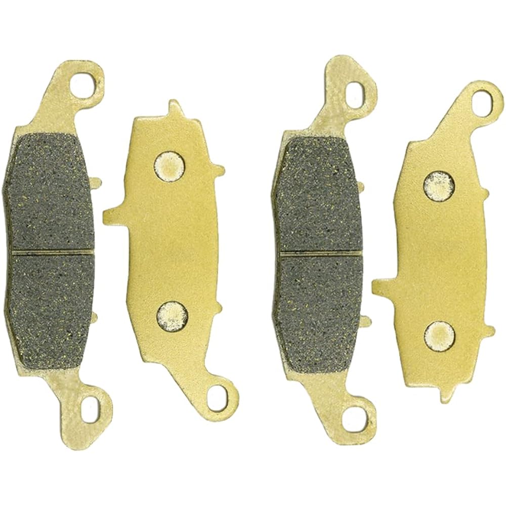 SYUU Motorcycle Replacement Front Rear Brake Pads Suzuki SFV 650 K9/L0/L1 Gradius 2009 2010 2011 2012 2013 2014 2015 SV 650 2016 2017 FA229F FA231F FA496R